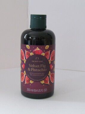 The Body Shop Limited Edition Velvet Fig & Pistachio 8.4 fl. oz., NEW & HTF